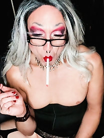 Anal lingerie shemale dildo 2