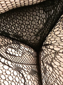 High heels, vinyl, and plug in my ass