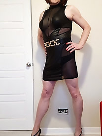 Natalia Skopje, a transgender woman with a beard, in a collection of 20 images on xHamster.