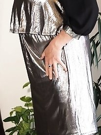 A transgender woman eagerly displays herself without clothes on camera