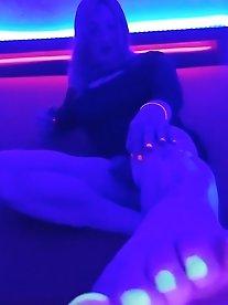 Franks-TgirlWorld: Stunning Miw reaches climax!