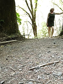 Crossdress walk forest trails