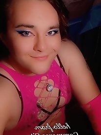 A prostitute removes her provocative dress.