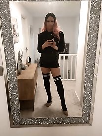 Shemale bitches are spreading hips