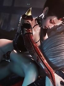 Big pantyhose-covered cock with pre-cum and cum drips.