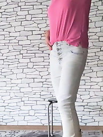 Outstanding tranny cutie likes to pose very much