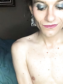 Curvy ladyboy trollop was fucked roughly