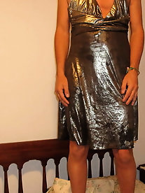 Lady in red and gold too