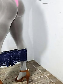 Pantimedias blanca brillante