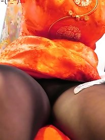 A Japanese crossdresser as a subservient condom-using sperm plaything.