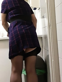 Some shots of my sexy backless dress