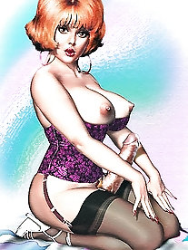 Pretty shemale slut is giving blowjob