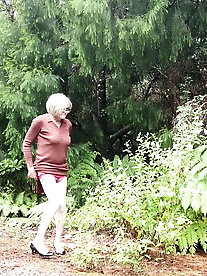 Crossdress Road trip Forest drive