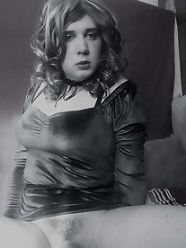 Real ladyboy girlfriend is spreading buttocks