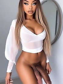 Blue eyed hottie licks perfect big cock