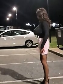 DeeDeeSlut69 More Outfits Outside The slutty DeeDee69 is back in business