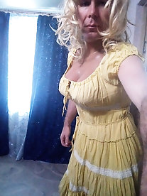 Skinny t-girl tarts look excited