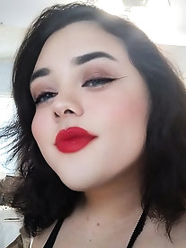 Shemale strumpets in their solo play